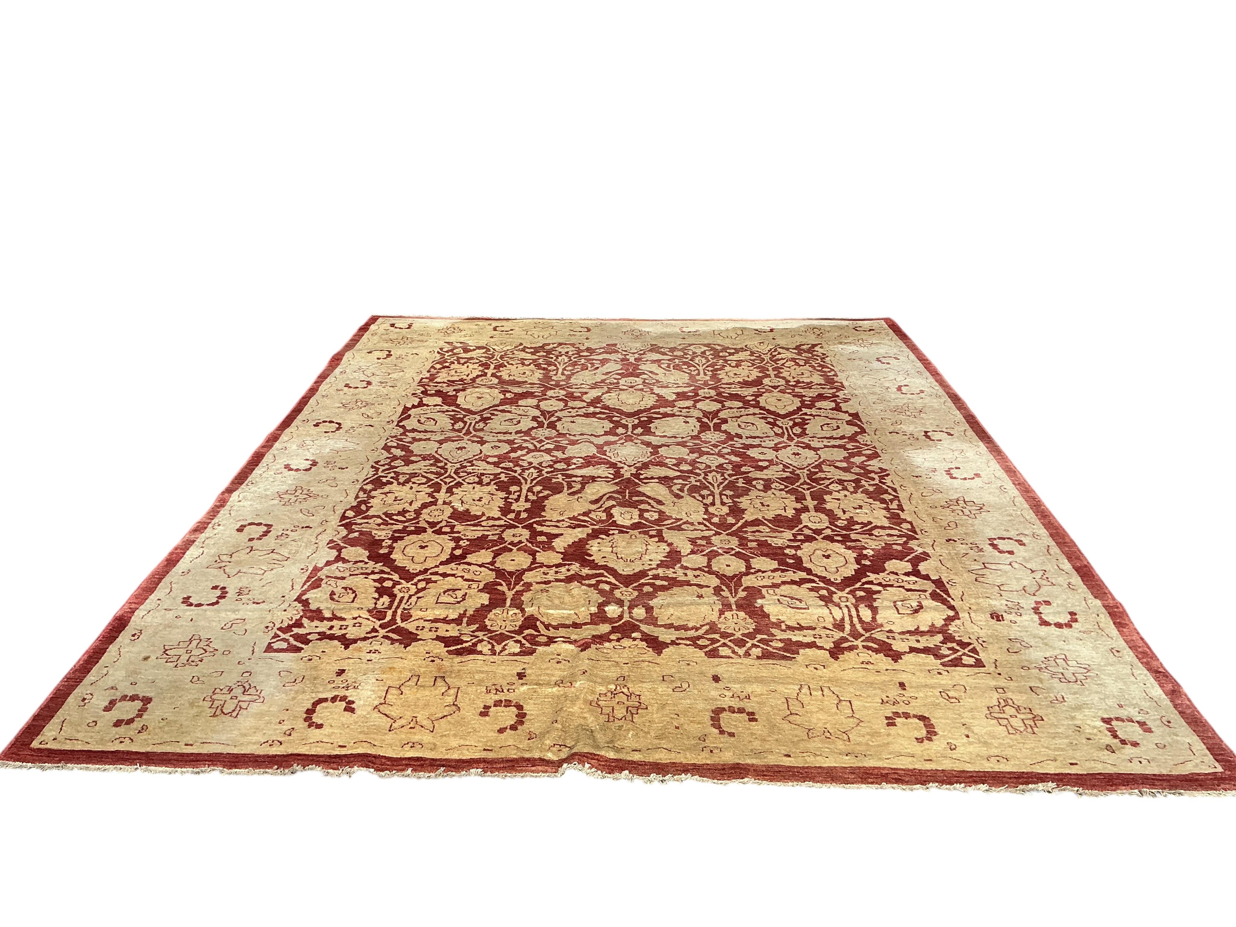 A Ziegler style carpet, 360 x 280cm